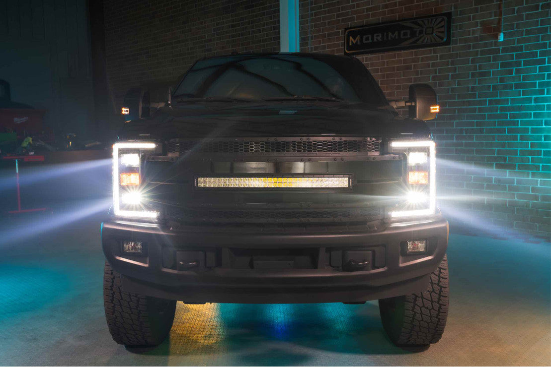 Morimoto: XB LED Headlights: (Ford SuperDuty 17-19)