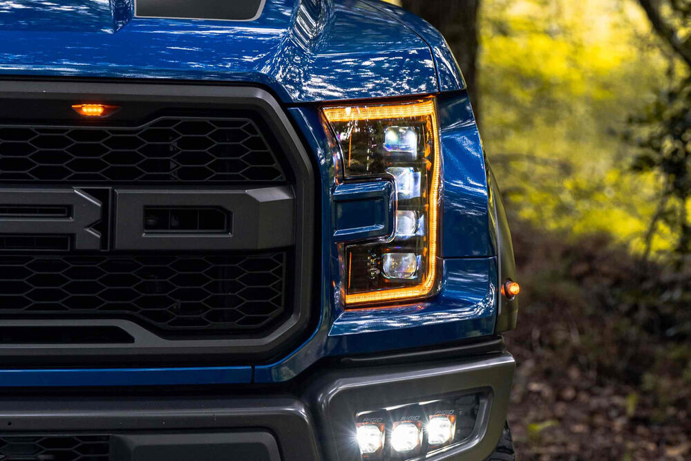 Morimoto: XB LED Amber Headlights (Ford F150/Raptor)