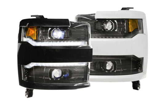 Morimoto: XB LED Headlights (Chevrolet Silverado HD 15-19)