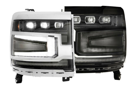 Morimoto: XB LED Headlights (Chevrolet Silverado 1500 16-18)